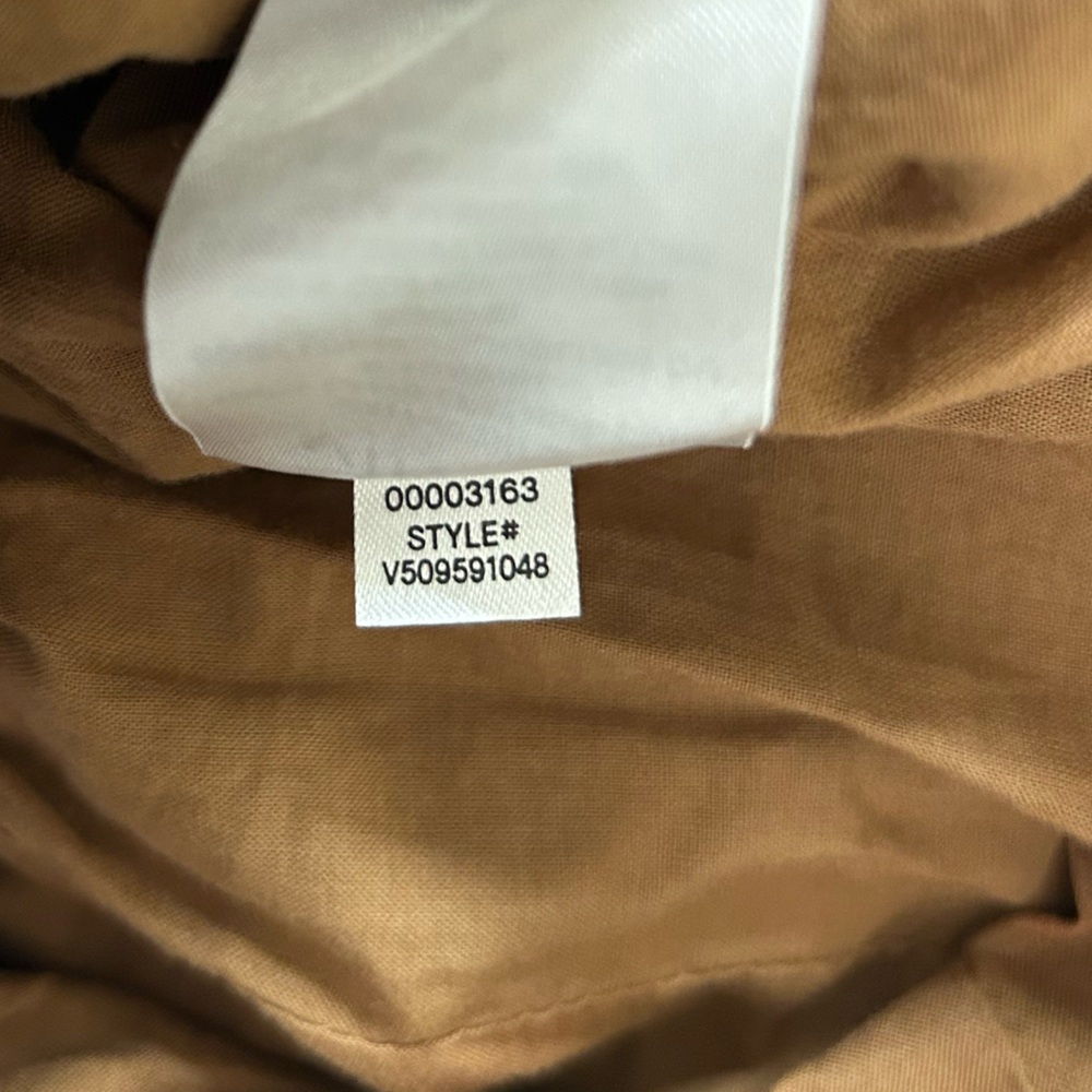 Vince chestnut Brown 100% Leather Jacket - Picture 9 of 10